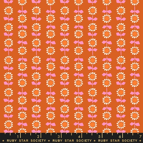 Baumwolle Patchwork -  Alexia Abegg - Ruby Star Society - Meadow Star - Pecan Bloom